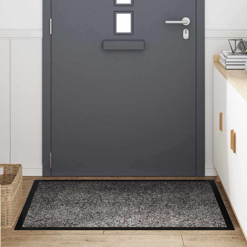 Tappetino Grigio Chiaro 80 x 120 x 1.2 cm Tessuto Teddy