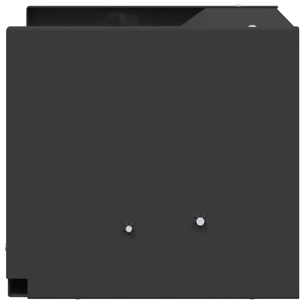 Scatola per trappole per proiettili Nero 29 x 22 x 20 cm