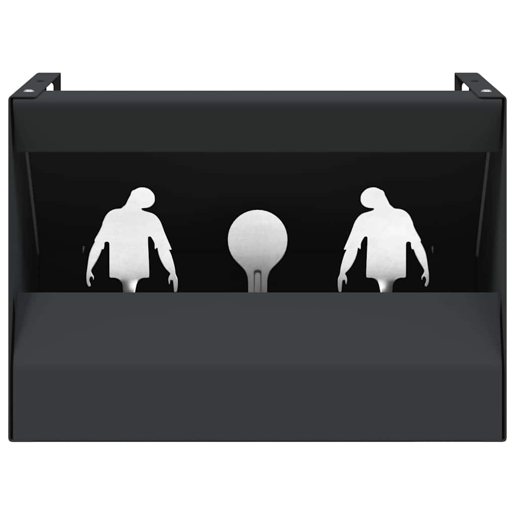 Scatola per trappole per proiettili Nero 29 x 22 x 20 cm