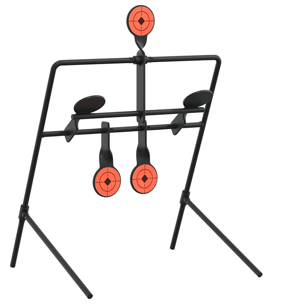 Bersaglio che si ripristina Nero 40 x 34 x 53 cm Acciaio