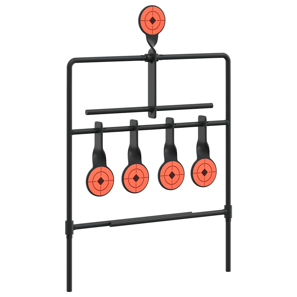 Bersaglio che si ripristina Nero 40 x 34 x 53 cm Acciaio