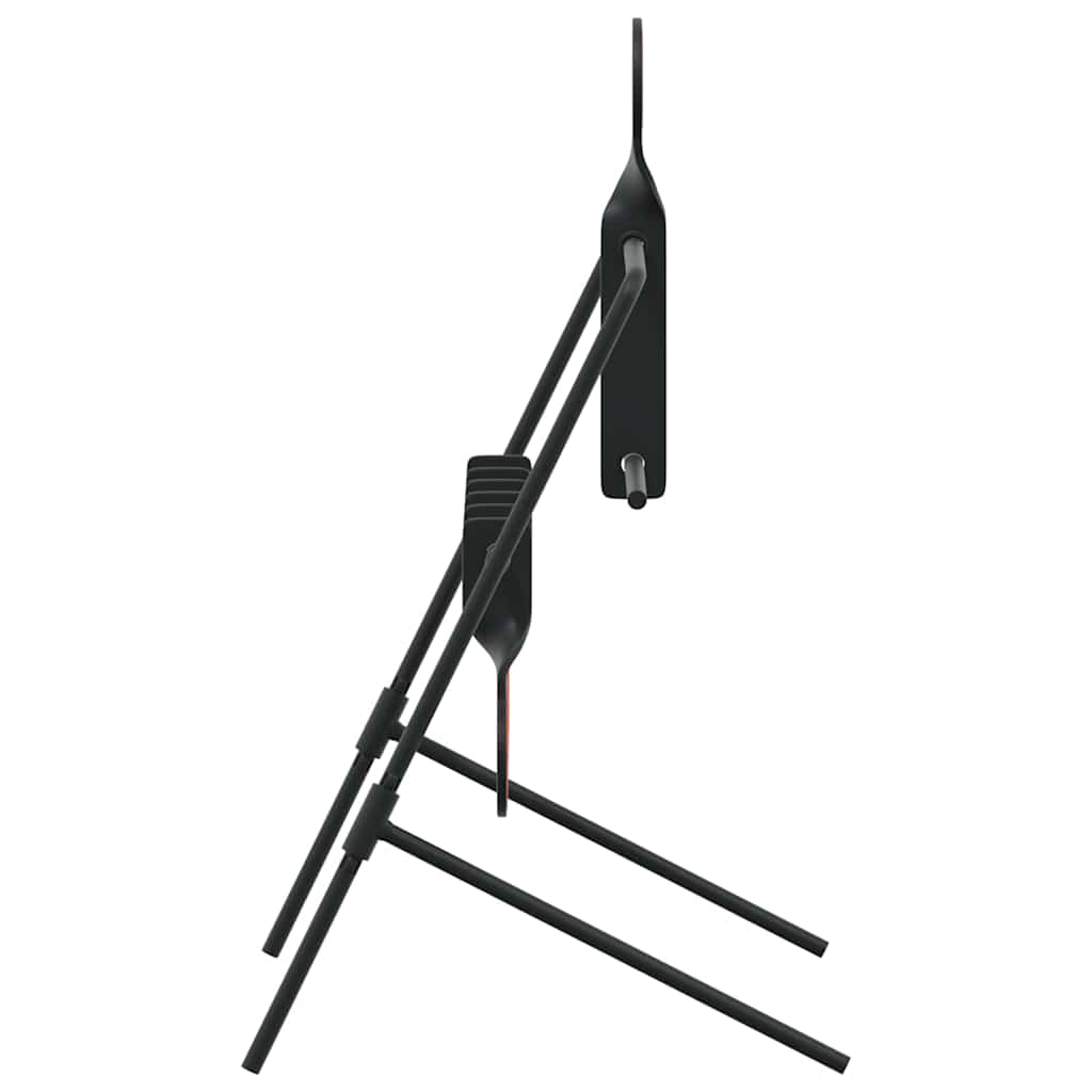 Bersaglio che si ripristina Nero 38 x 20 x 33.5 cm Acciaio