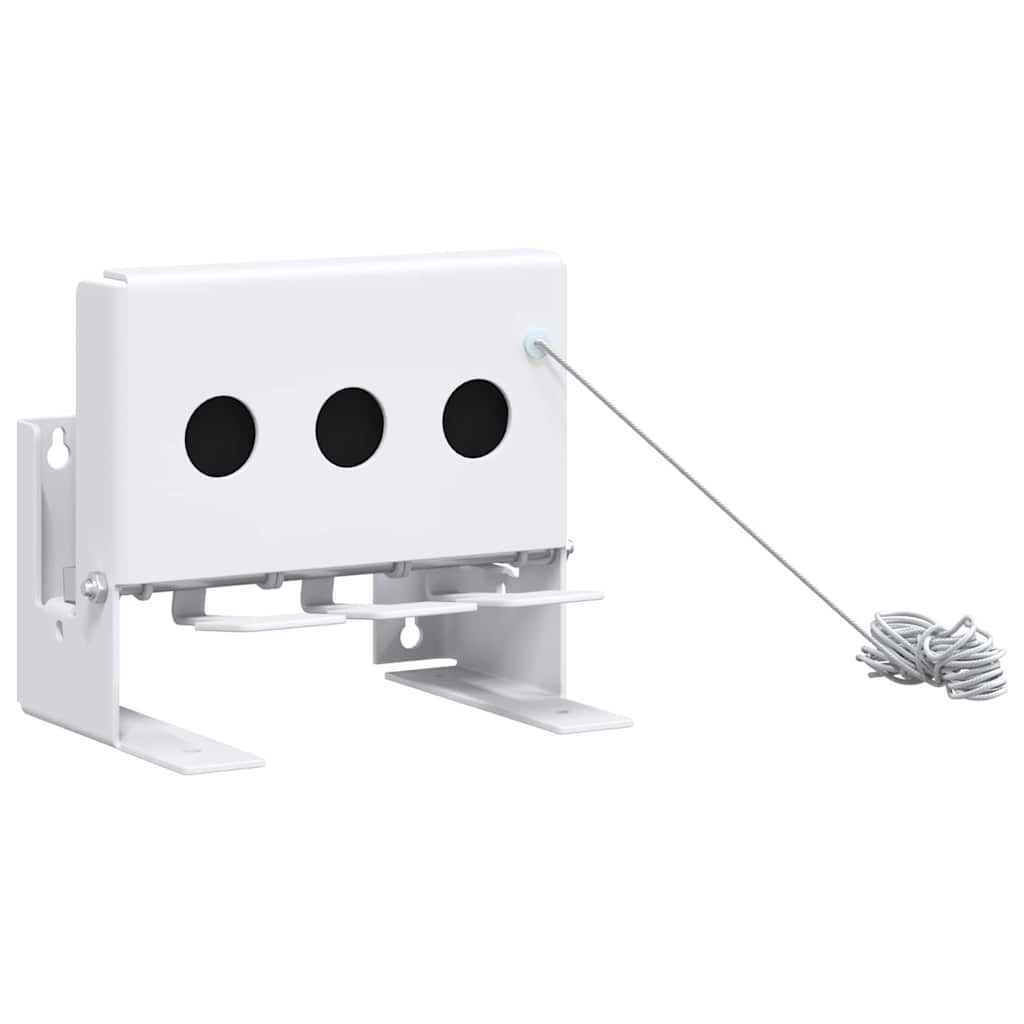 Obiettivo Knockdown Biathlon Bianco 18 x 14,5 x 16 cm Acciaio