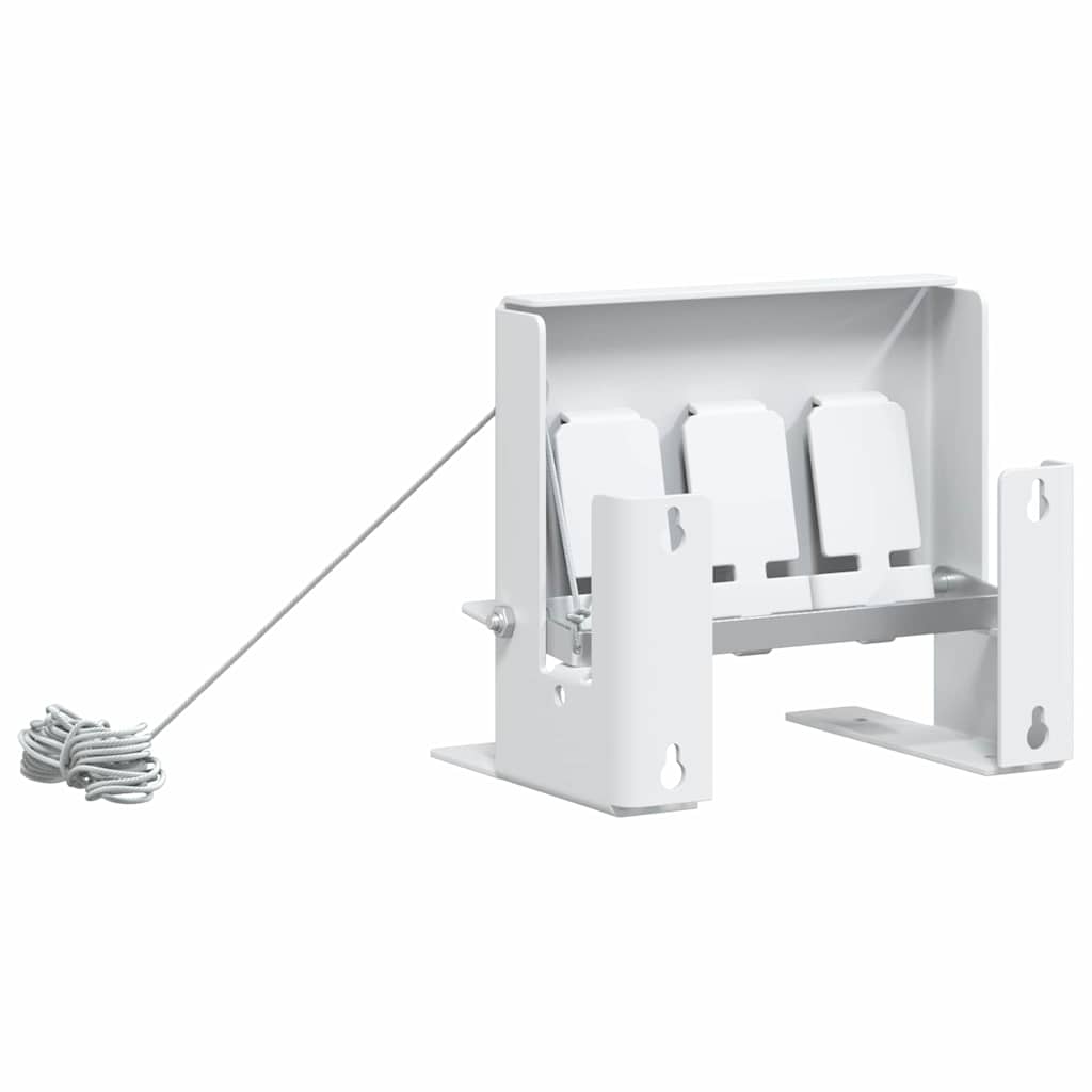 Obiettivo Knockdown Biathlon Bianco 18 x 14,5 x 16 cm Acciaio