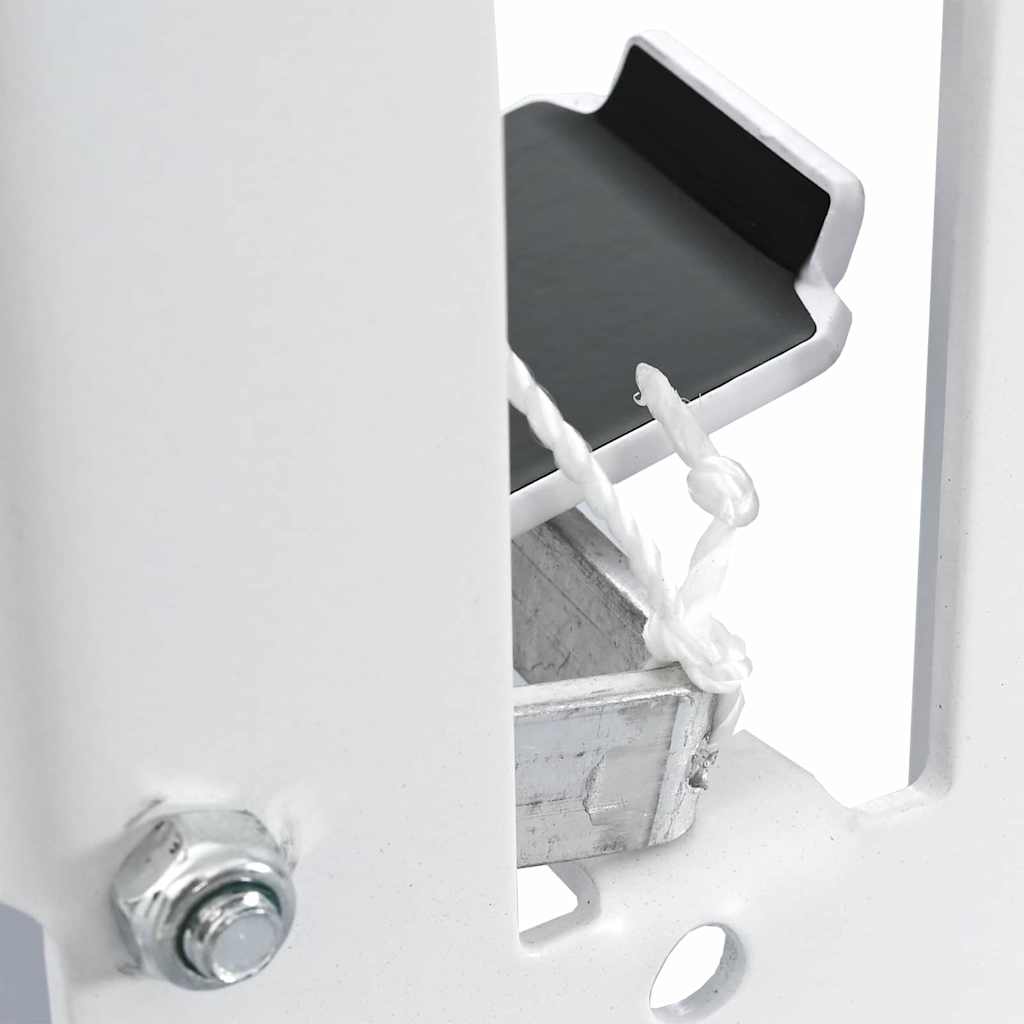 Obiettivo Knockdown Biathlon Bianco 18 x 14,5 x 16 cm Acciaio