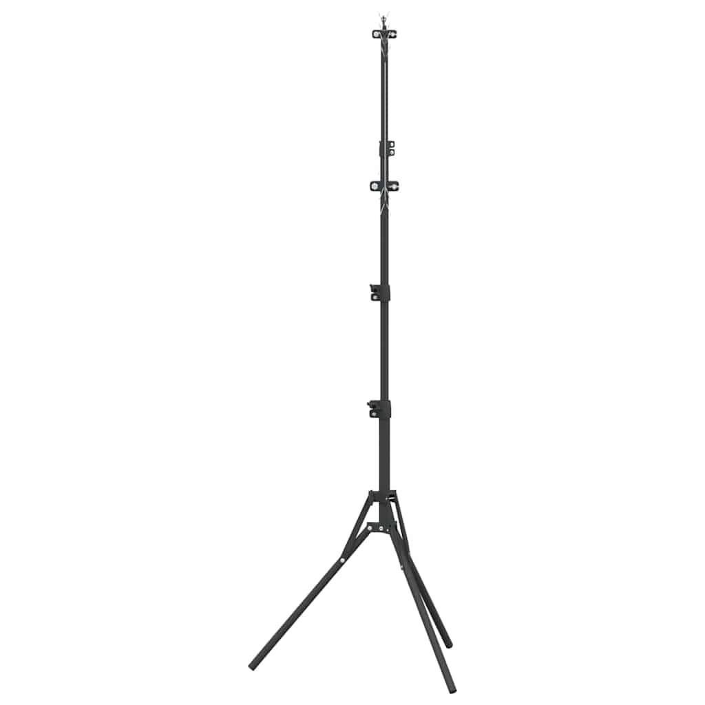 Supporto per bersaglio Nero e Bianco 82,5 x 51 x 150 cm Metallo