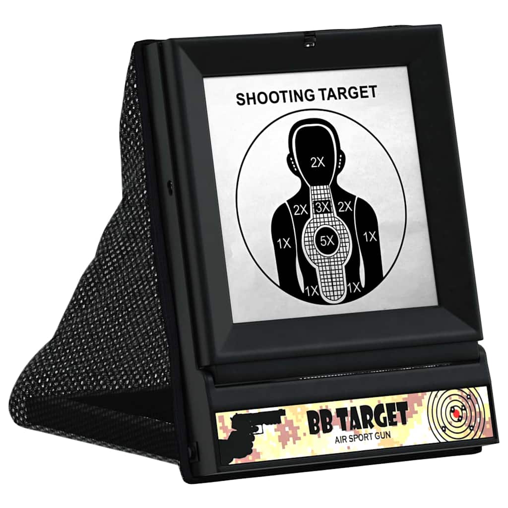 Bersaglio Airsoft Nero 19 x 26 x 25 cm Plastica