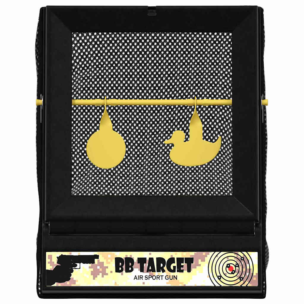 Bersaglio Airsoft Nero 19 x 26 x 25 cm Plastica