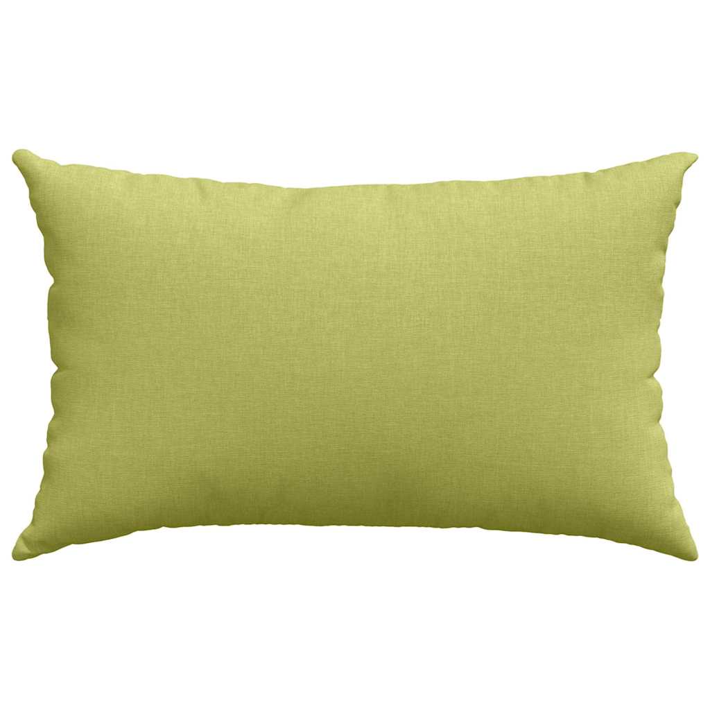 Cuscini da Divano 2 pz Tessuto Verde chiaro 50 x 30 cm