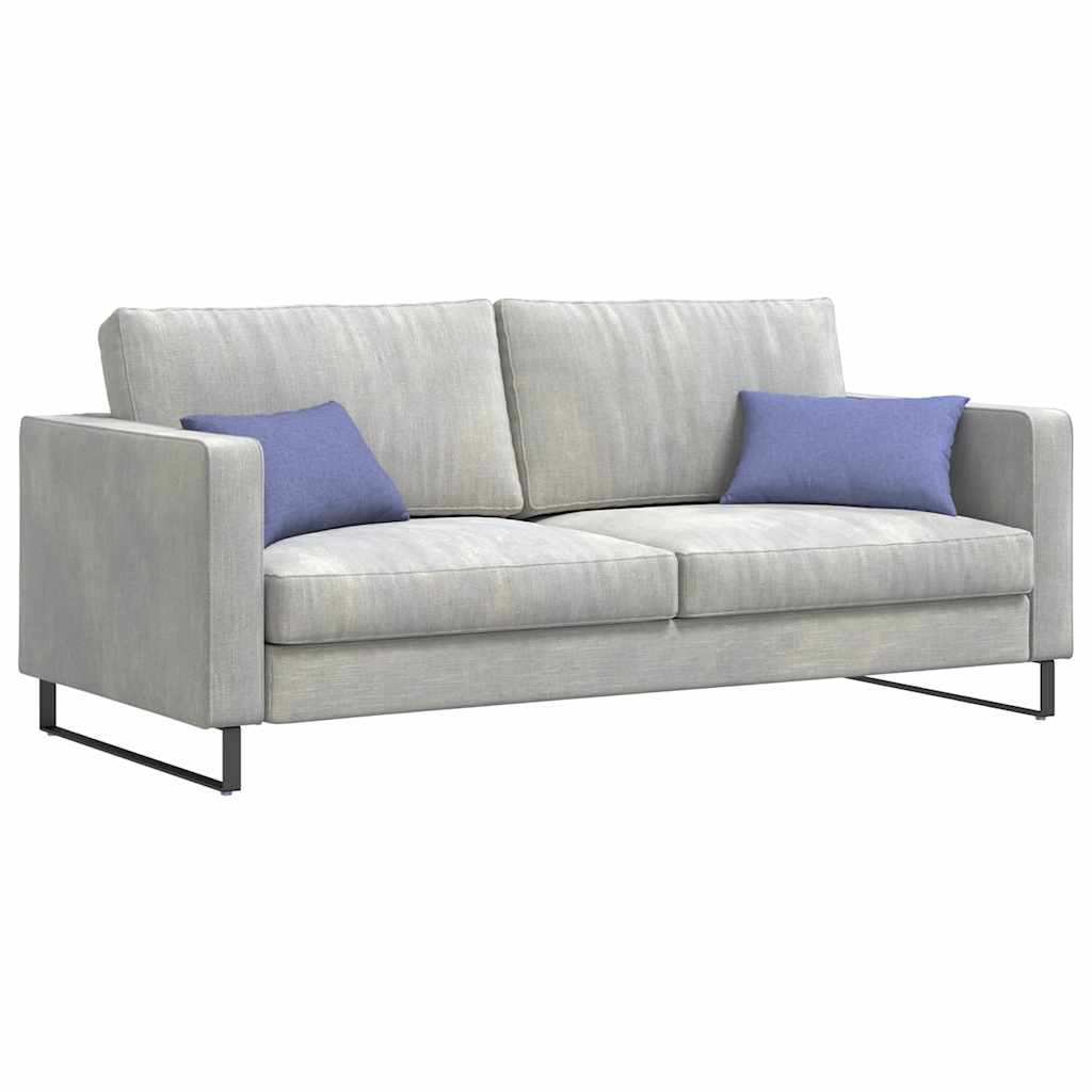 Cuscini da Divano 2 pz Tessuto Blu jeans 50 x 30 cm
