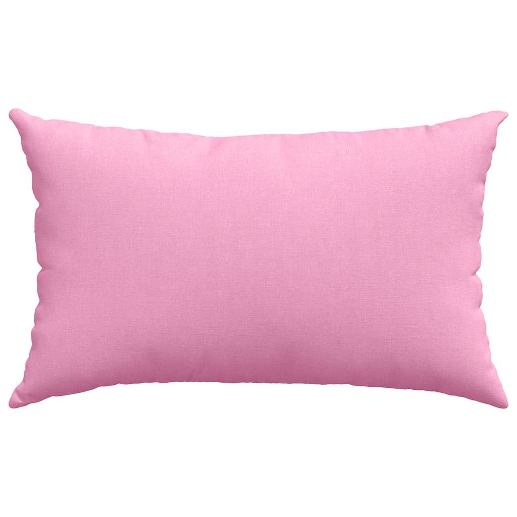 Cuscini da Divano 2 pz Tessuto Rosa 50 x 30 cm