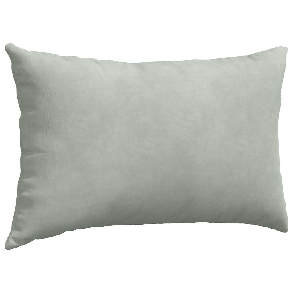 Cuscini da Divano 2 pcs Grigio chiaro 50 x 30 cm