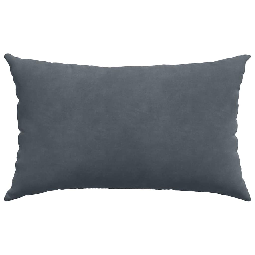 Cuscini da Divano 2 pcs Grigio scuro 50 x 30 cm