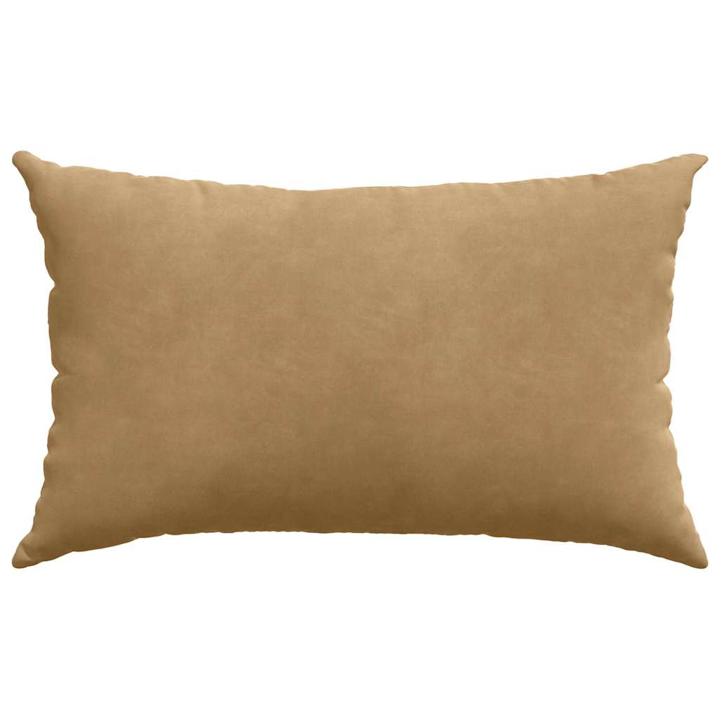 Cuscini da Divano 2 pcs Marrone 50 x 30 cm Tessuto in Cords