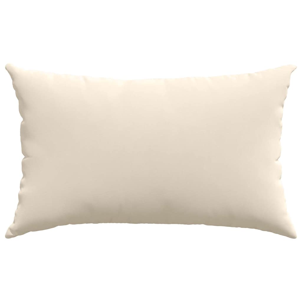 Cuscini da Divano 2 pz Tessuto Beige 50 x 30 cm