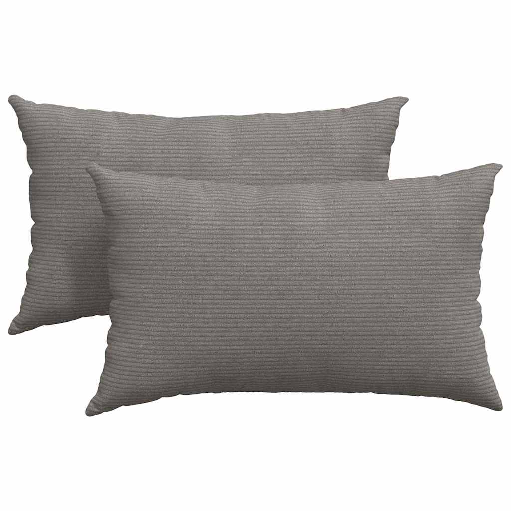 Cuscini da Divano 2 pcs Grigio chiaro 50 x 30 cm