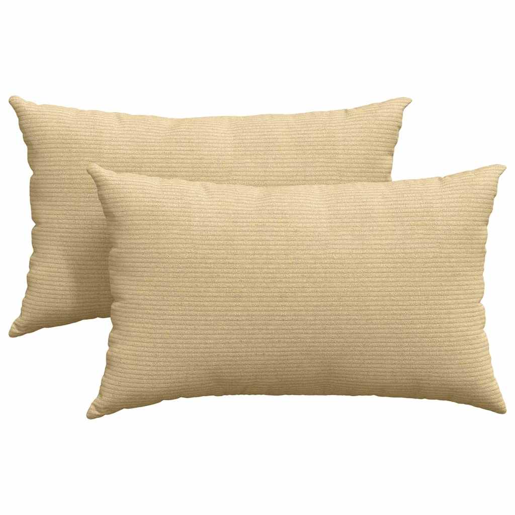 Cuscini da Divano 2 pcs Grigio Verde 50 x 30 cm
