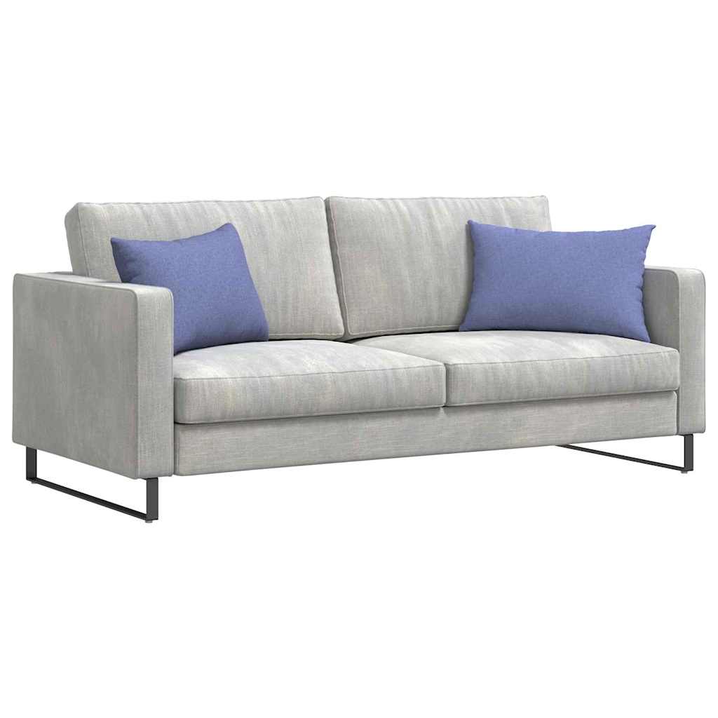 Cuscini da Divano 2 pz Tessuto Blu jeans 60 x 40 cm