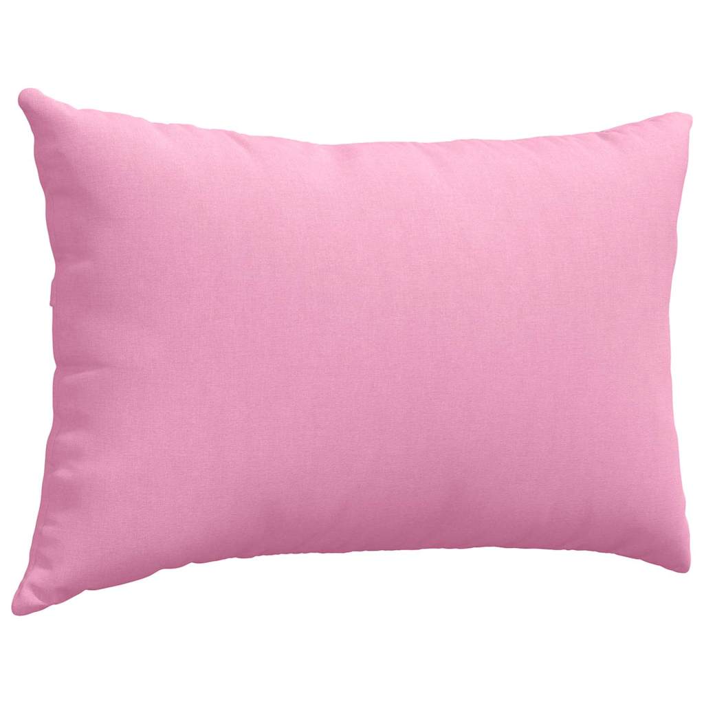 Cuscini da Divano 2 pz Tessuto Rosa 60 x 40 cm