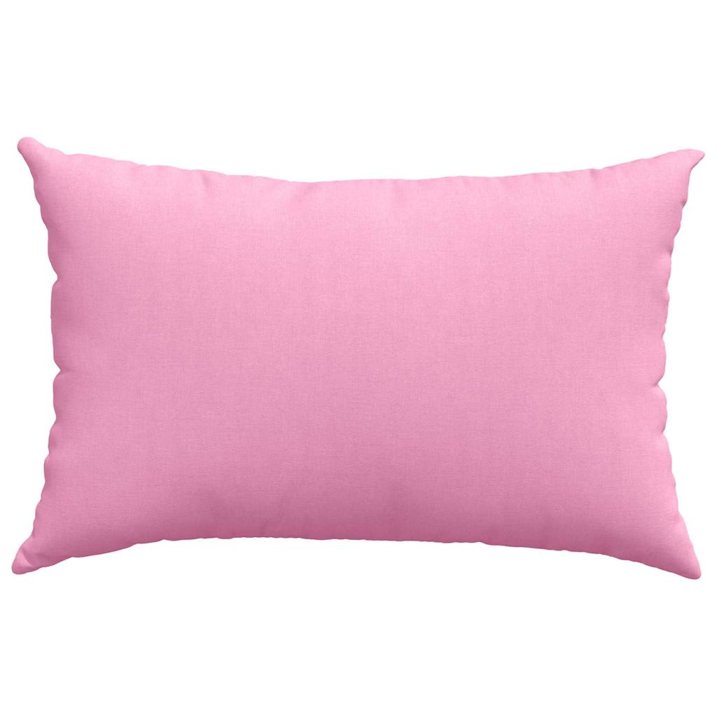 Cuscini da Divano 2 pz Tessuto Rosa 60 x 40 cm