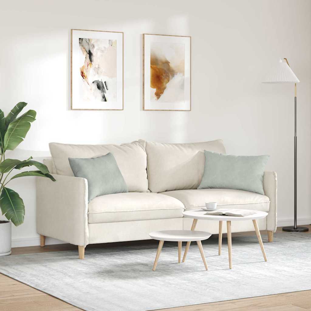 Cuscini da Divano 2 pcs Grigio chiaro 60 x 40 cm