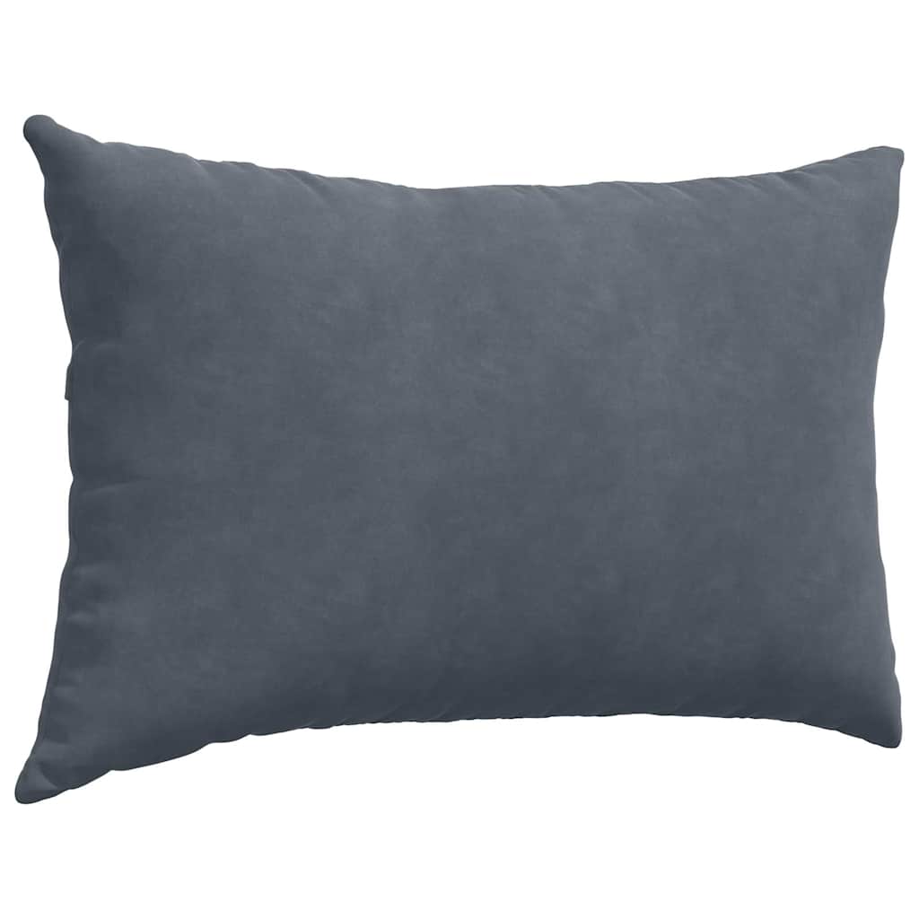 Cuscini da Divano 2 pcs Grigio scuro 60 x 40 cm