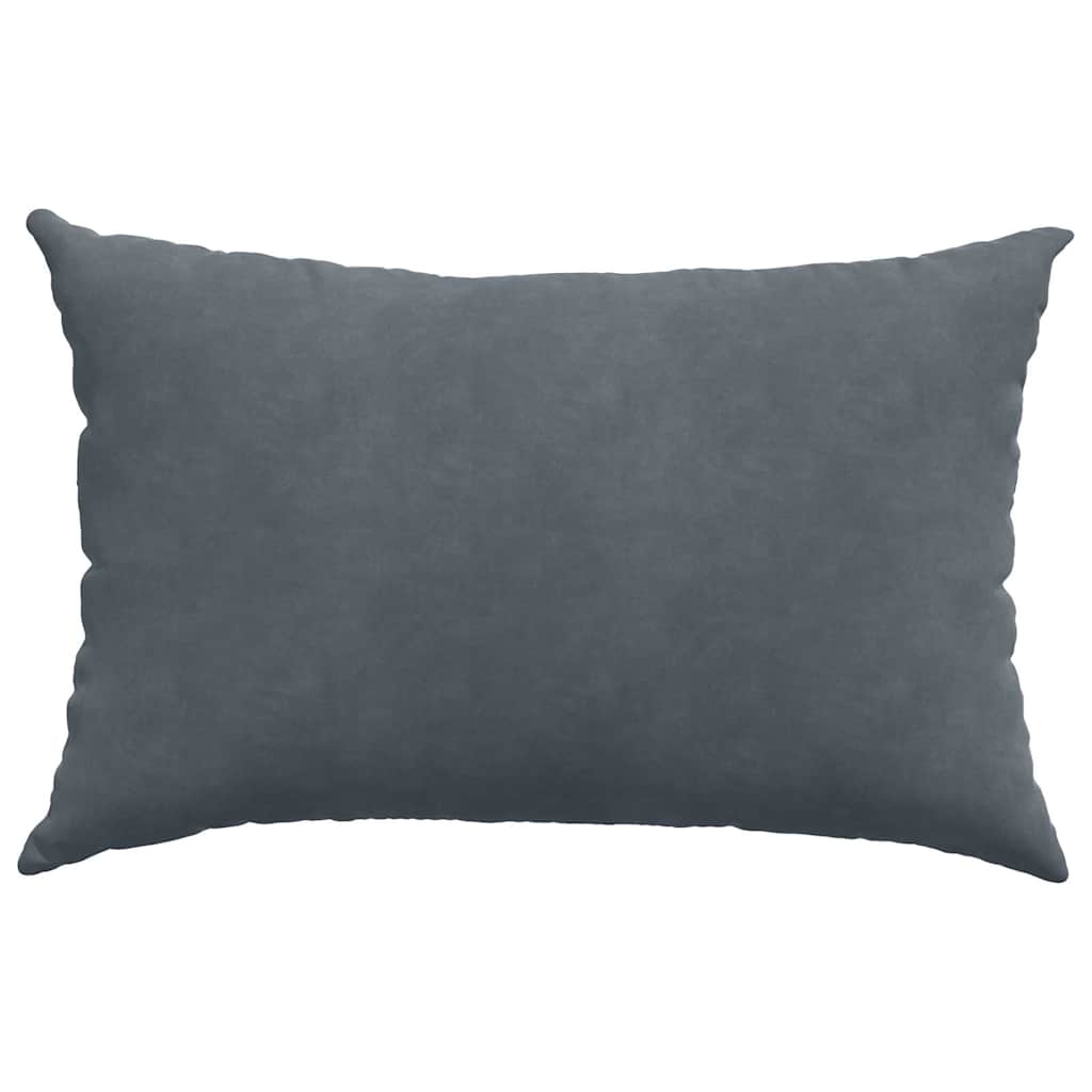 Cuscini da Divano 2 pcs Grigio scuro 60 x 40 cm