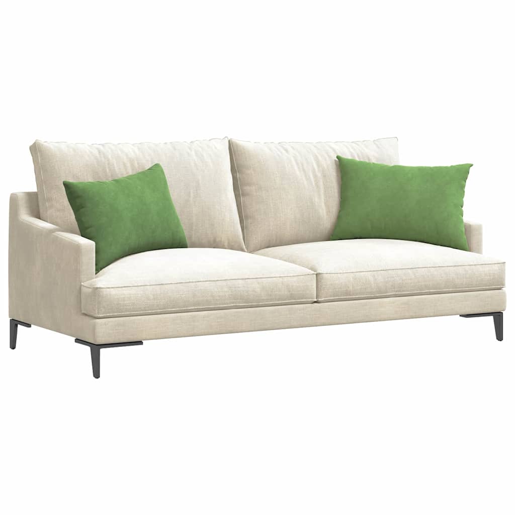 Cuscini da Divano 2 pcs Verde chiaro 60 x 40 cm