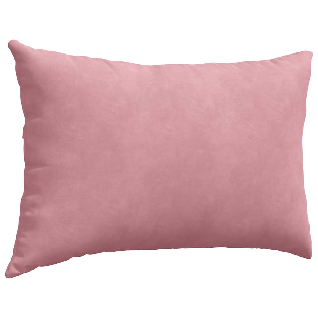 Cuscini da Divano 2 pcs Rosa 60 x 40 cm Tessuto in Cords