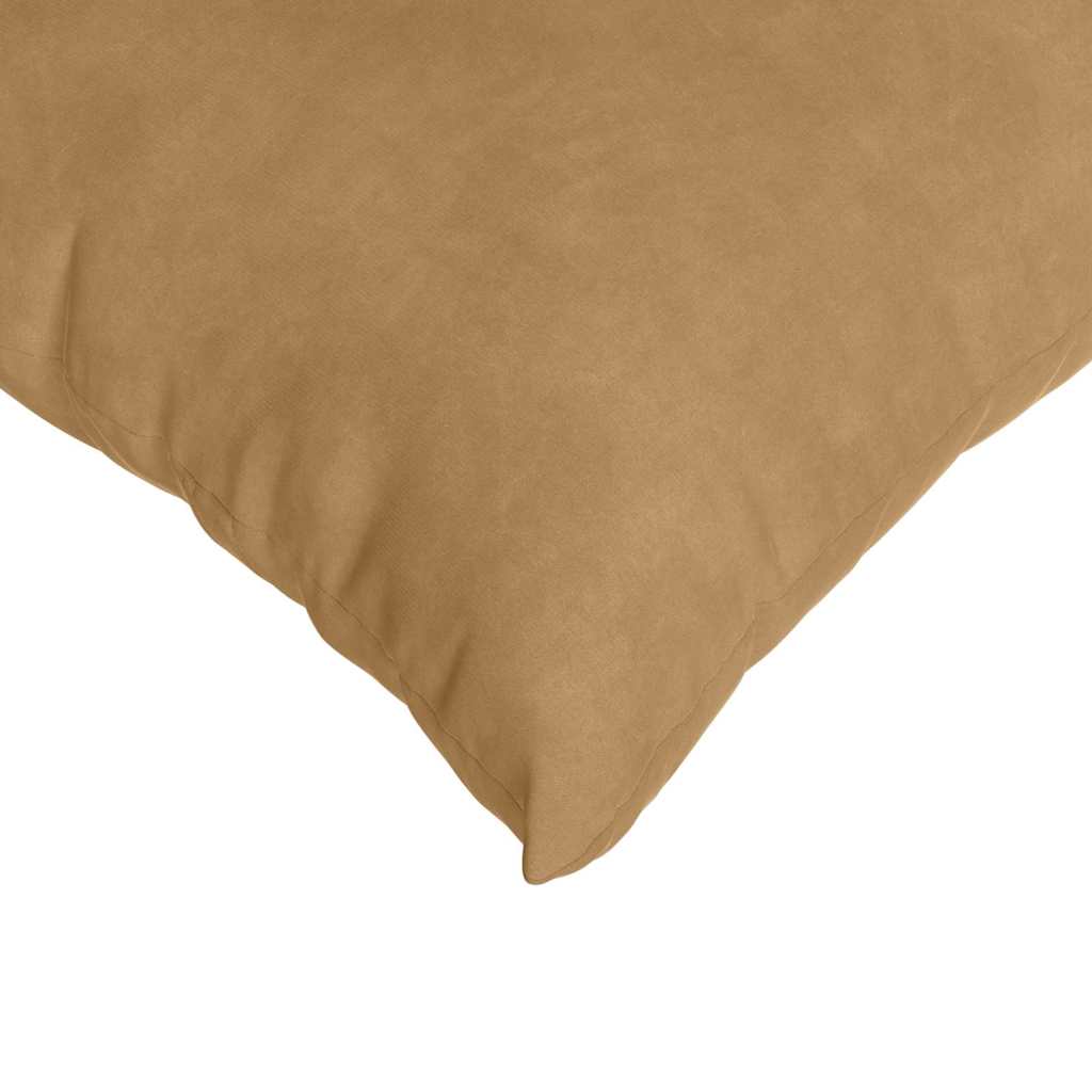 Cuscini da Divano 2 pcs Marrone 60 x 40 cm Tessuto in Cords