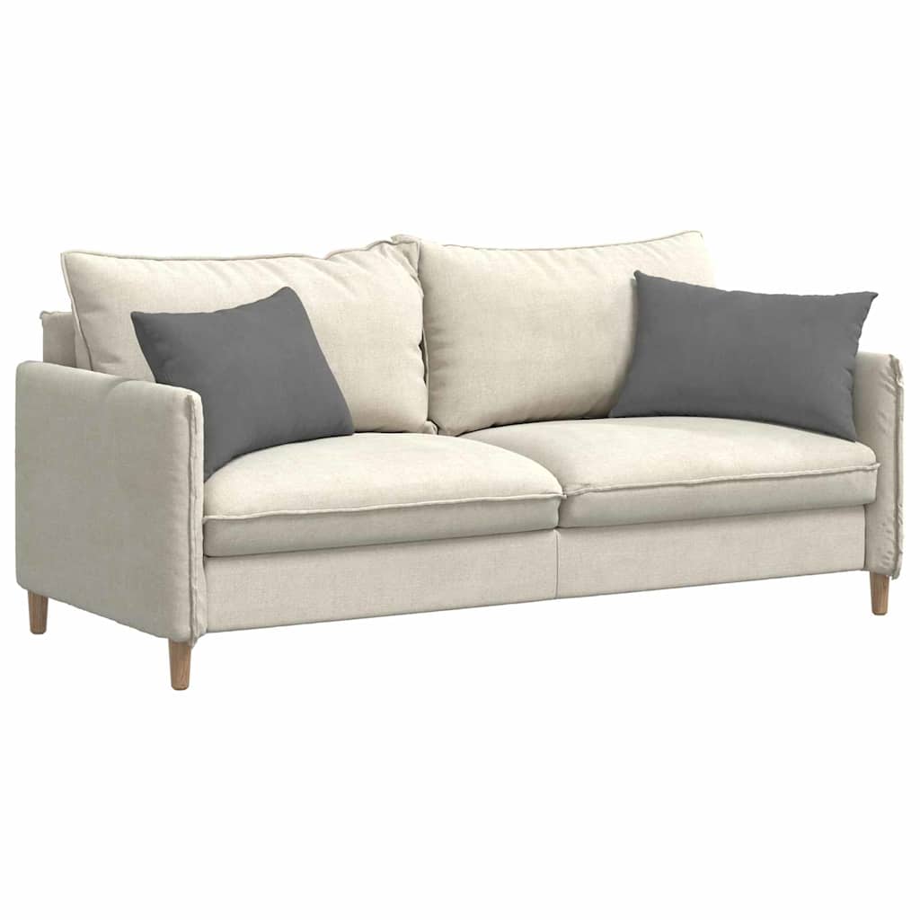 Cuscini da Divano 2 pz Tessuto Grigio scuro 60 x 40 cm