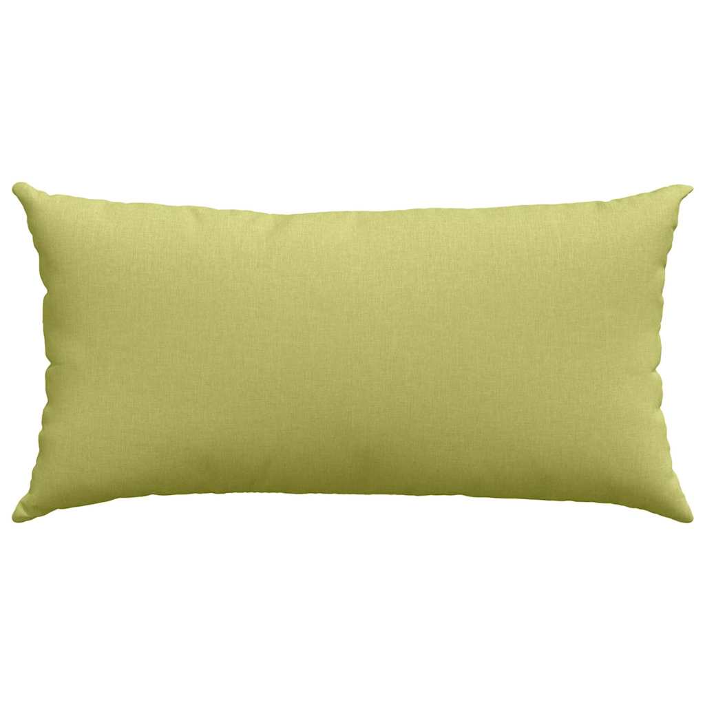 Cuscini da Divano 2 pz Tessuto Verde chiaro 80 x 40 cm
