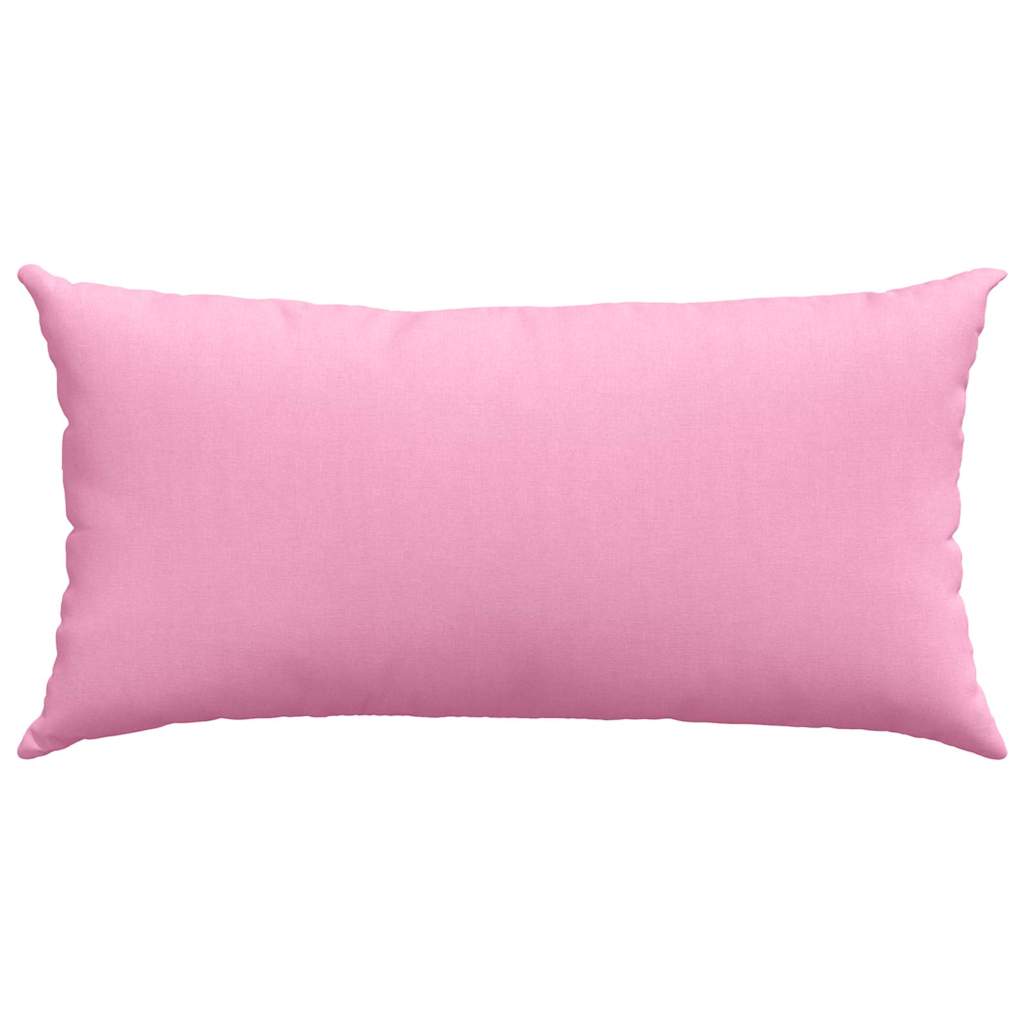 Cuscini da Divano 2 pz Tessuto Rosa 80 x 40 cm