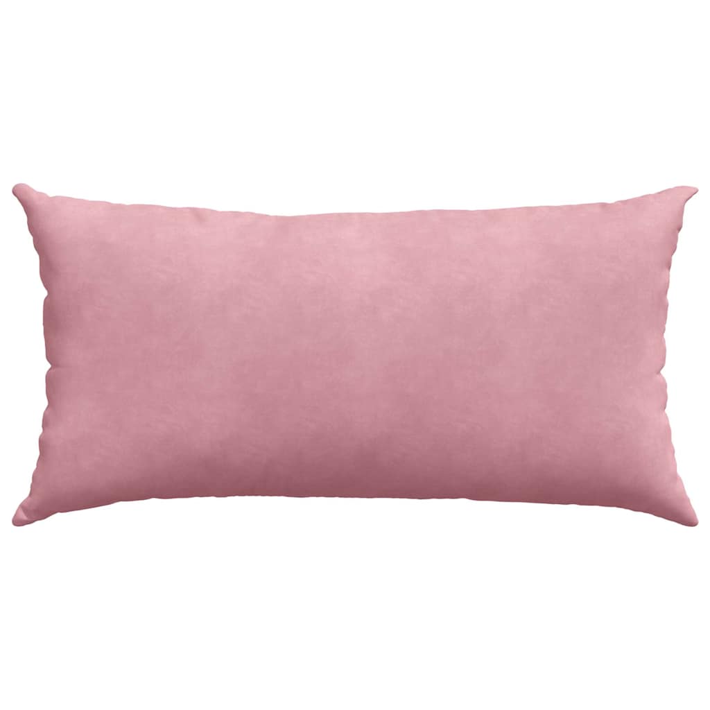 Cuscini da Divano 2 pcs Rosa 80 x 40 cm Tessuto in Cords