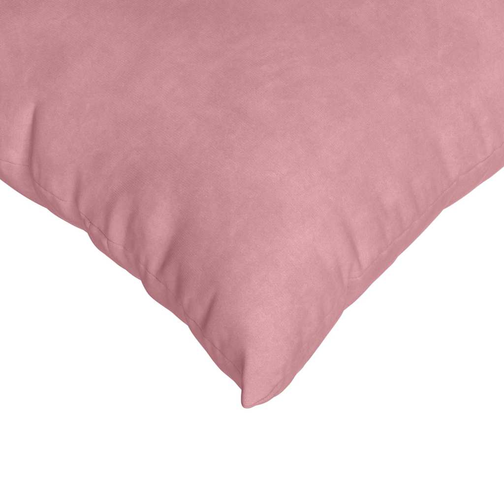 Cuscini da Divano 2 pcs Rosa 80 x 40 cm Tessuto in Cords