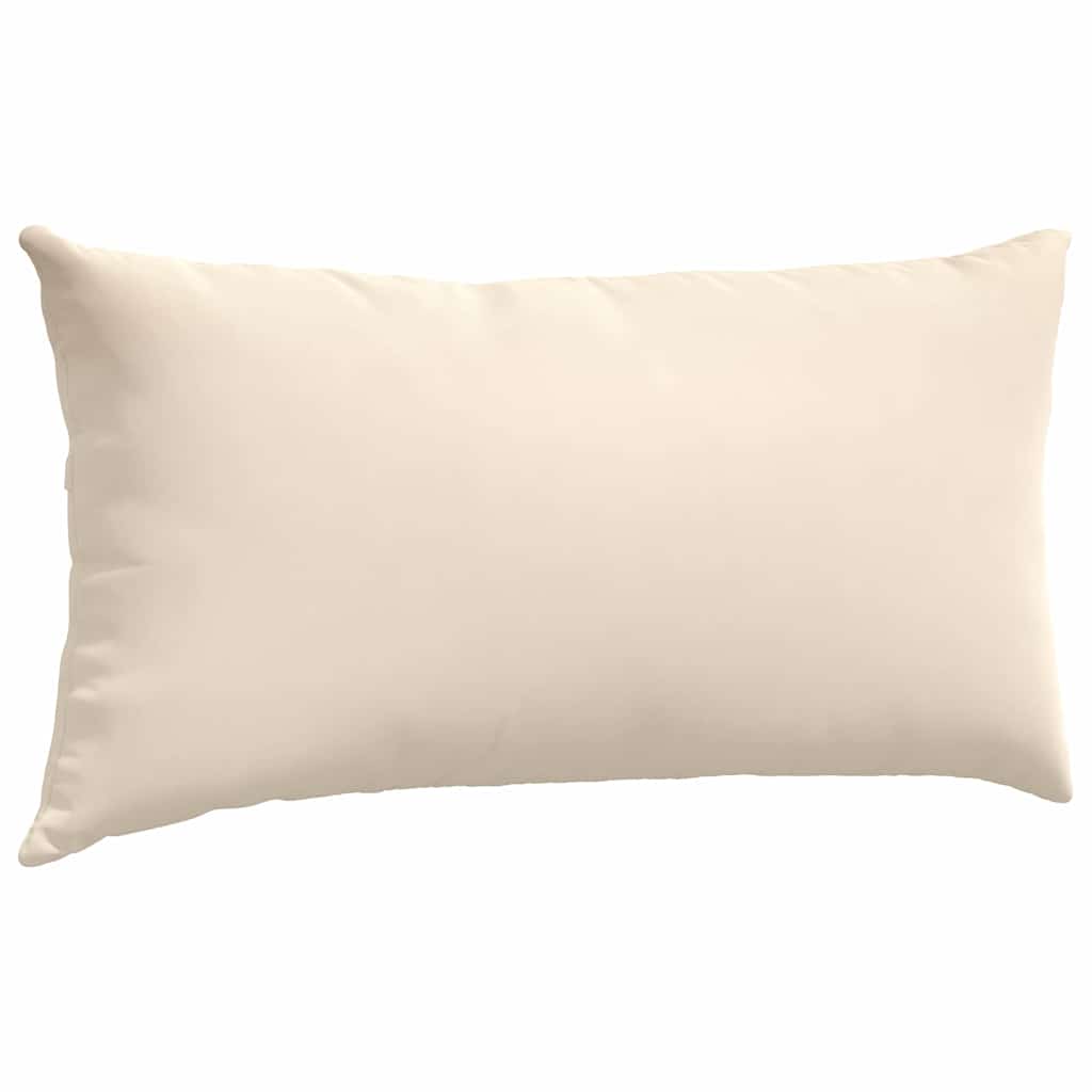 Cuscini da Divano 2 pz Tessuto Beige 80 x 40 cm