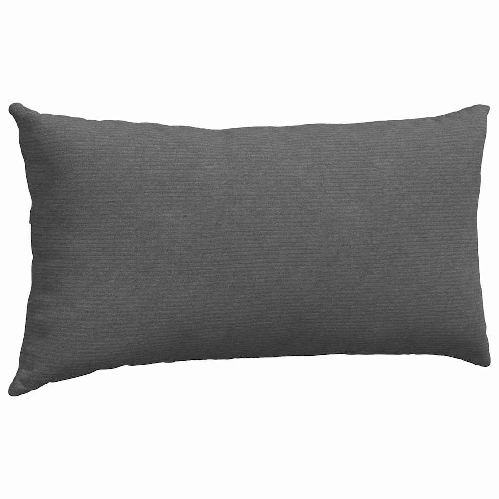 Cuscini da Divano 2 pcs Grigio scuro 80 x 40 cm