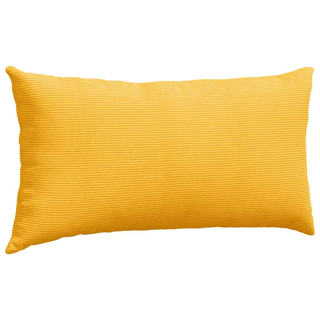 Cuscini da Divano 2 pcs Giallo Chiaro 80 x 40 cm