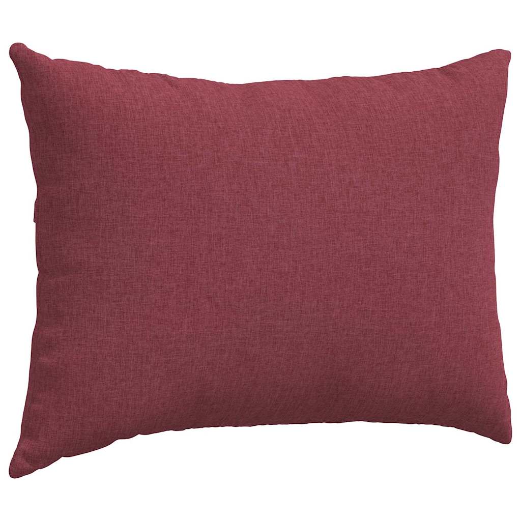 Cuscini da Divano 2 pz Tessuto Rosso Vino 70 x 50 cm