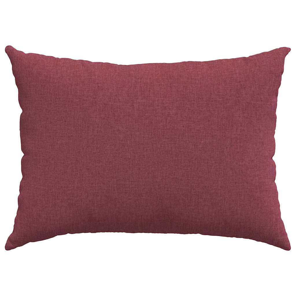 Cuscini da Divano 2 pz Tessuto Rosso Vino 70 x 50 cm