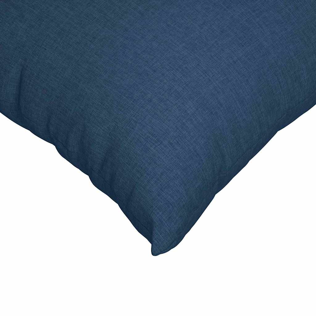 Cuscini da Divano 2 pz Tessuto Blu 70 x 50 cm