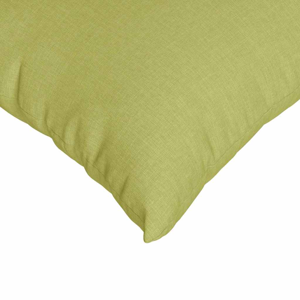 Cuscini da Divano 2 pz Tessuto Verde chiaro 70 x 50 cm