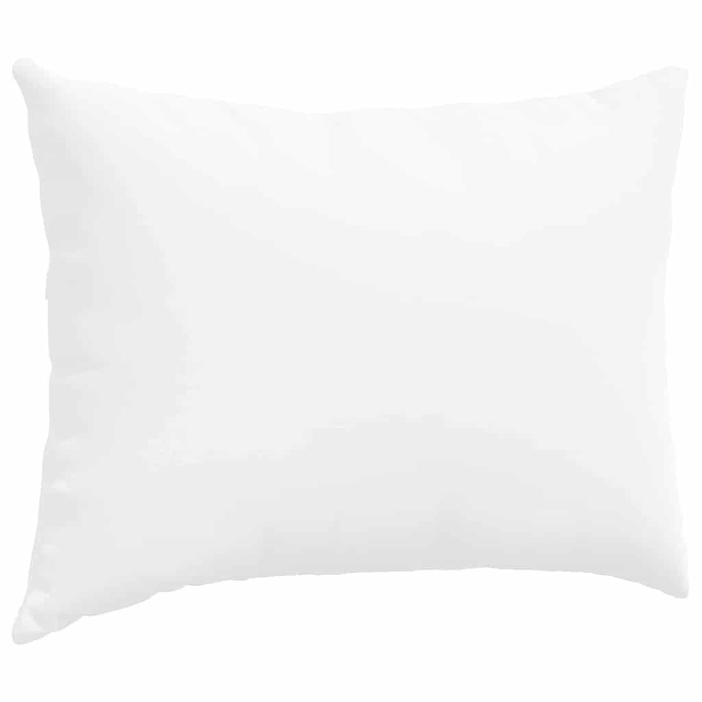Cuscini da Divano 2 pz Tessuto Bianco 70 x 50 cm