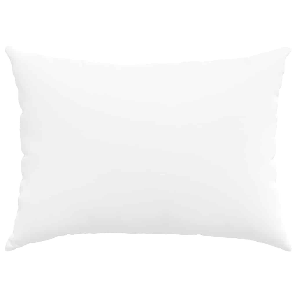 Cuscini da Divano 2 pz Tessuto Bianco 70 x 50 cm