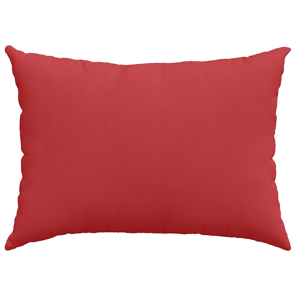 Cuscini da Divano 2 pz Tessuto Rosso 70 x 50 cm