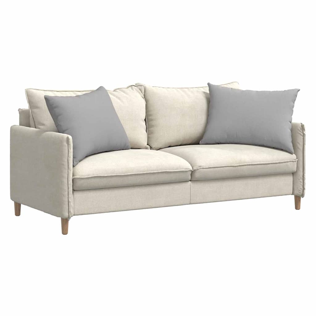 Cuscini da Divano 2 pz Tessuto Grigio Nuvola 70 x 50 cm