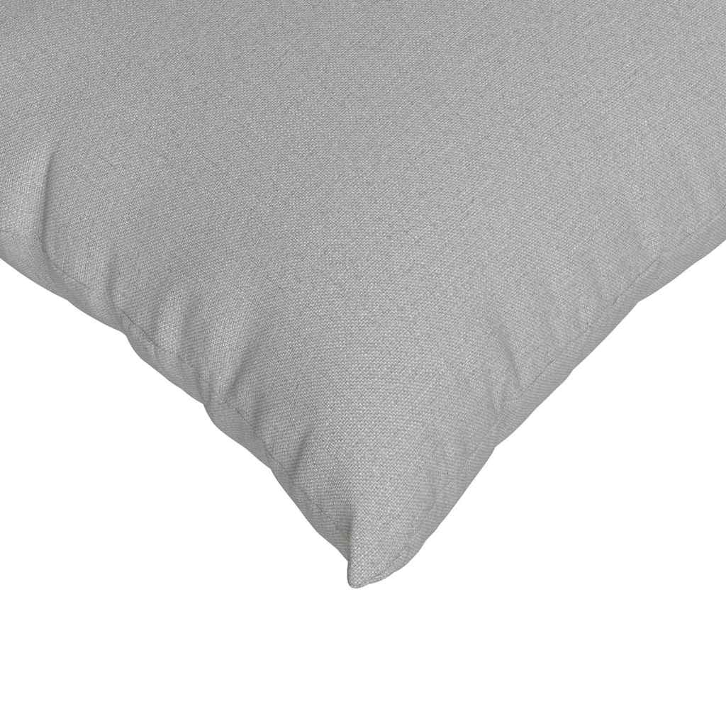 Cuscini da Divano 2 pz Tessuto Grigio Nuvola 70 x 50 cm