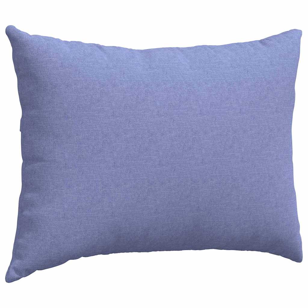 Cuscini da Divano 2 pz Tessuto Blu jeans 70 x 50 cm