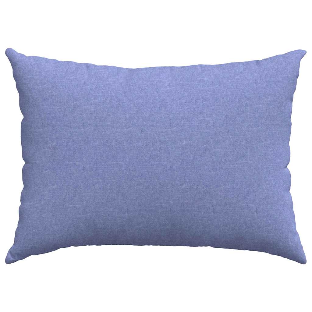 Cuscini da Divano 2 pz Tessuto Blu jeans 70 x 50 cm