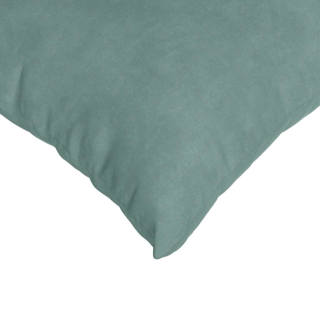 Cuscini da Divano 2 pcs Verde Mare 70 x 50 cm Tessuto in Cords